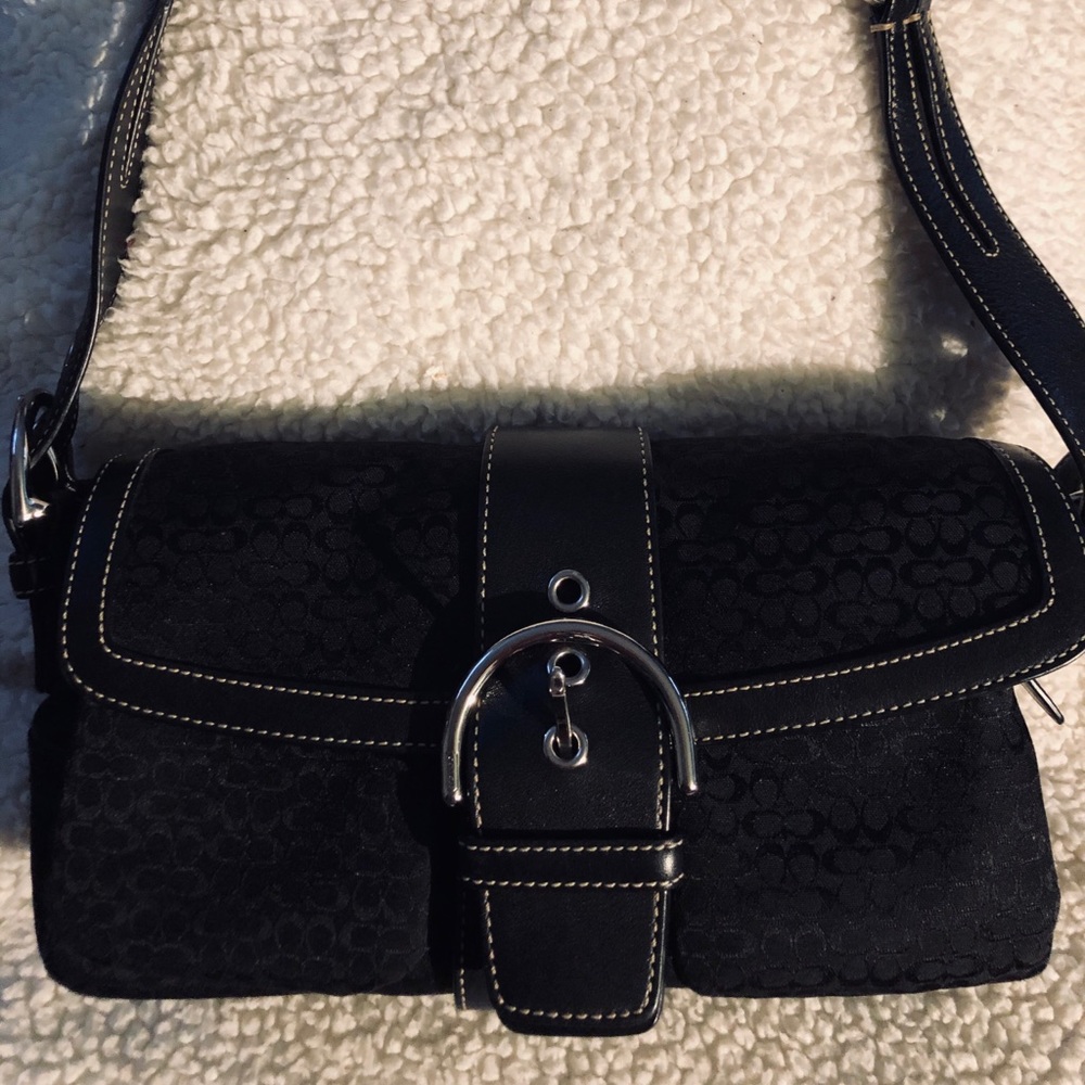 Coach Soho Bag with Buckle Flap